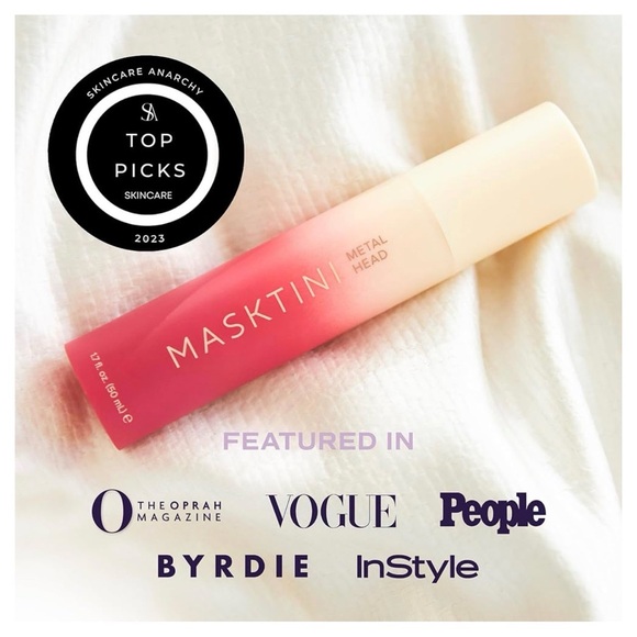 Masktini Metal Head - Gold Brightening Face Mask - Picture 6 of 6